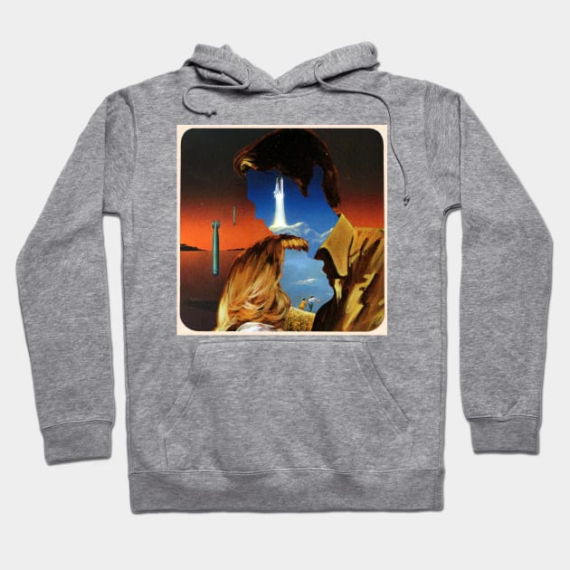 The Last Flight Out Hoodie by basementgalaxy